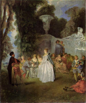 The Feasts of Venice. Antoine Watteau.1717